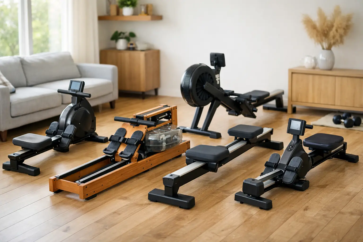 8 Best Compact Rowing Machines for Home Workouts